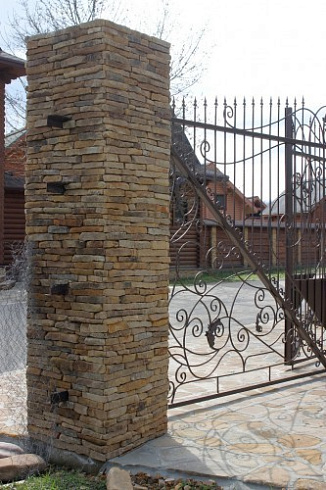 Kamenclub.ru: Песчаник (хворост) art PSG-5-06  купить в Махачкале    1 900 руб/кв.м   фото КАМЕНЬ КЛУБ