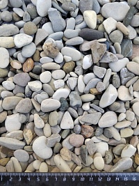 Галька черноморская фр. 10-20 мм.  купить в Махачкале фото Камень Клуб