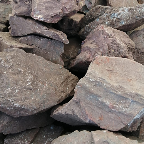 фото Яшма красная  (фр. 70-100 мм)  купить в Махачкале в интернет-портале КАМЕНЬ КЛУБ