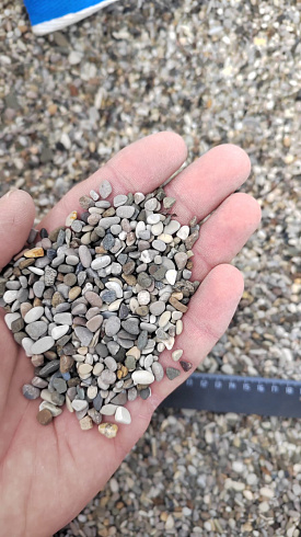 фото Галька черноморская фр. 3-5 мм. купить в Махачкале  в интернет-портале КАМЕНЬ КЛУБ