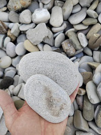 Галька черноморская фр. 50-100 мм.  купить в Махачкале фото Камень Клуб