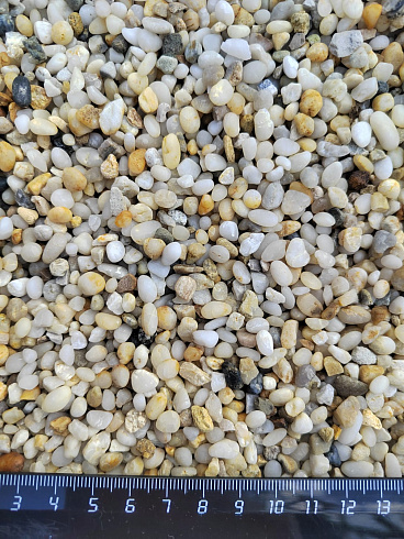 фото Галька крымская жемчужная фр. 3-5 мм. купить в Махачкале  в интернет-портале КАМЕНЬ КЛУБ