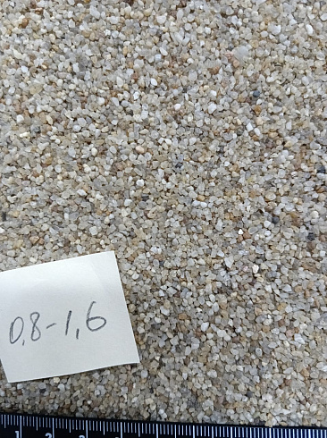 Кварцевый песок для пескоструйных работ фр. 0,8-1,6 мм.  купить в Махачкале фото Камень Клуб
