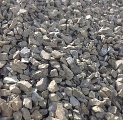 фото Щебень строительный (гравийный, гранитный, известняковый) фракции 40-70  в Махачкале