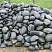 Kamenclub.ru: Темно-серый валунчик фр.100-300 мм.  купить в Махачкале крупный природный камень серый, темно-серый, светло-серый речная галька большого размера окатанная 4500 руб/т   фото КАМЕНЬ КЛУБ