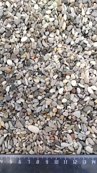 Галька черноморская фр. 3-5 мм.  купить в Махачкале фото Камень Клуб