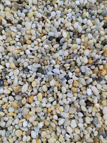 фото Галька крымская жемчужная фр. 3-5 мм. купить в Махачкале  в интернет-портале КАМЕНЬ КЛУБ