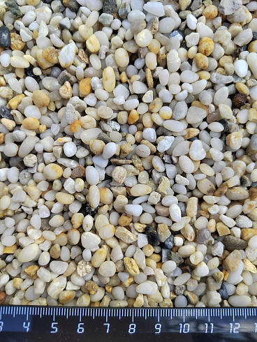 фото Галька крымская жемчужная фр. 3-5 мм. купить в Махачкале  в интернет-портале КАМЕНЬ КЛУБ