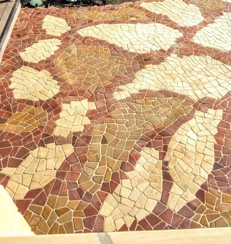 Kamenclub.ru: Песчаник брусчатка (Готика) art PSK-L-01  купить в Махачкале    2600 руб/кв.м    фото КАМЕНЬ КЛУБ