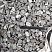Kamenclub.ru: Щебень галтованный черный (мрамор) фр.40-70 мм.  купить в Махачкале мрамор черный с белыми прожилками, черный, белый щебень галтованный округлый 13500 руб/т   фото КАМЕНЬ КЛУБ