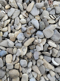 Галька каспийская фр. 20-40 мм.  купить в Махачкале фото Камень Клуб